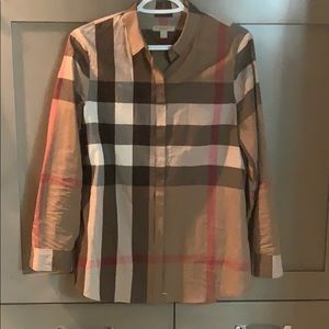 Burberry Classic Plaid button down